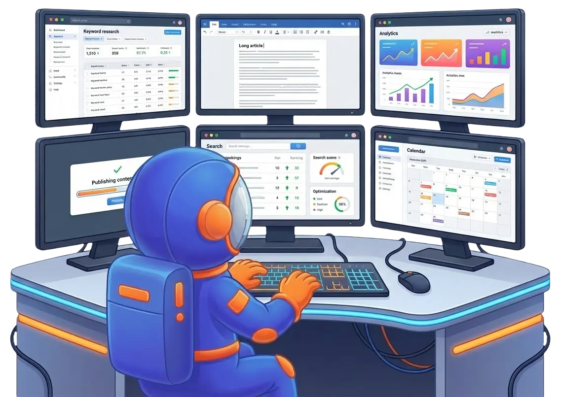 Full-Time SEO Team